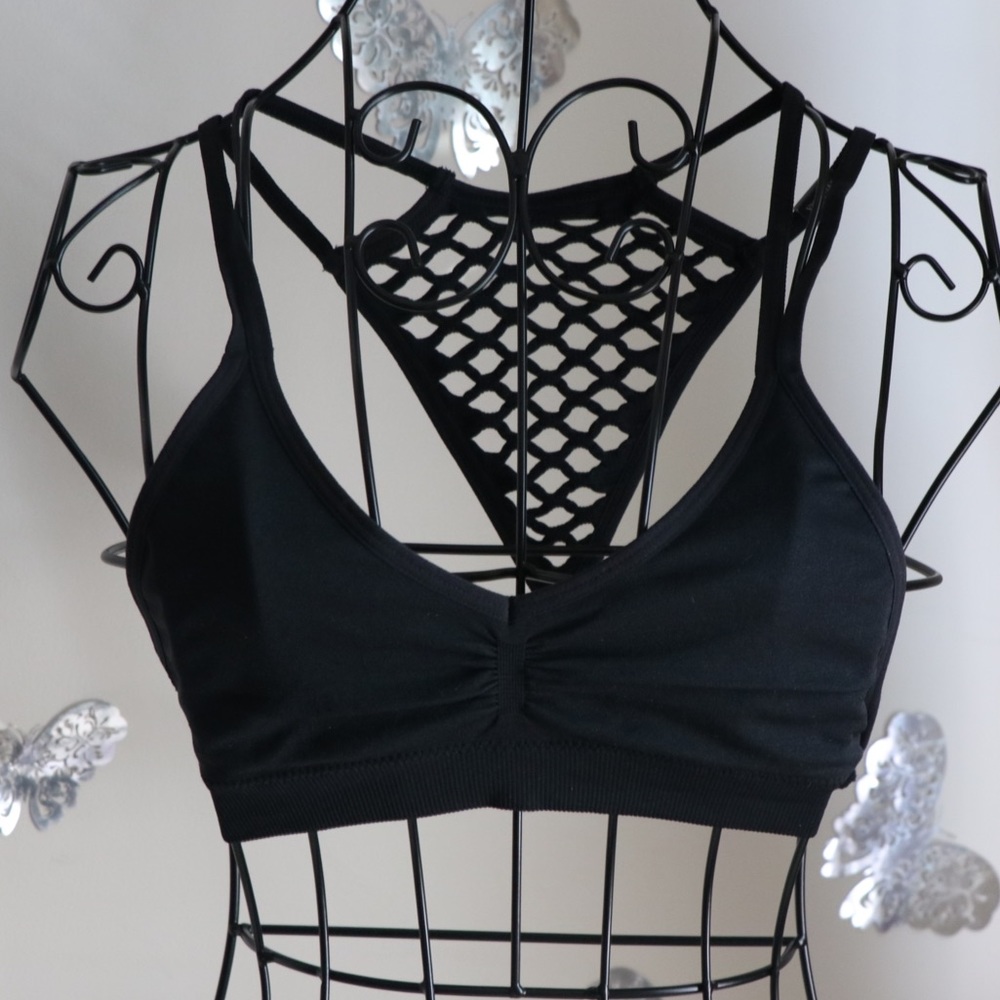 Victoria's Secret👄 Black Mesh